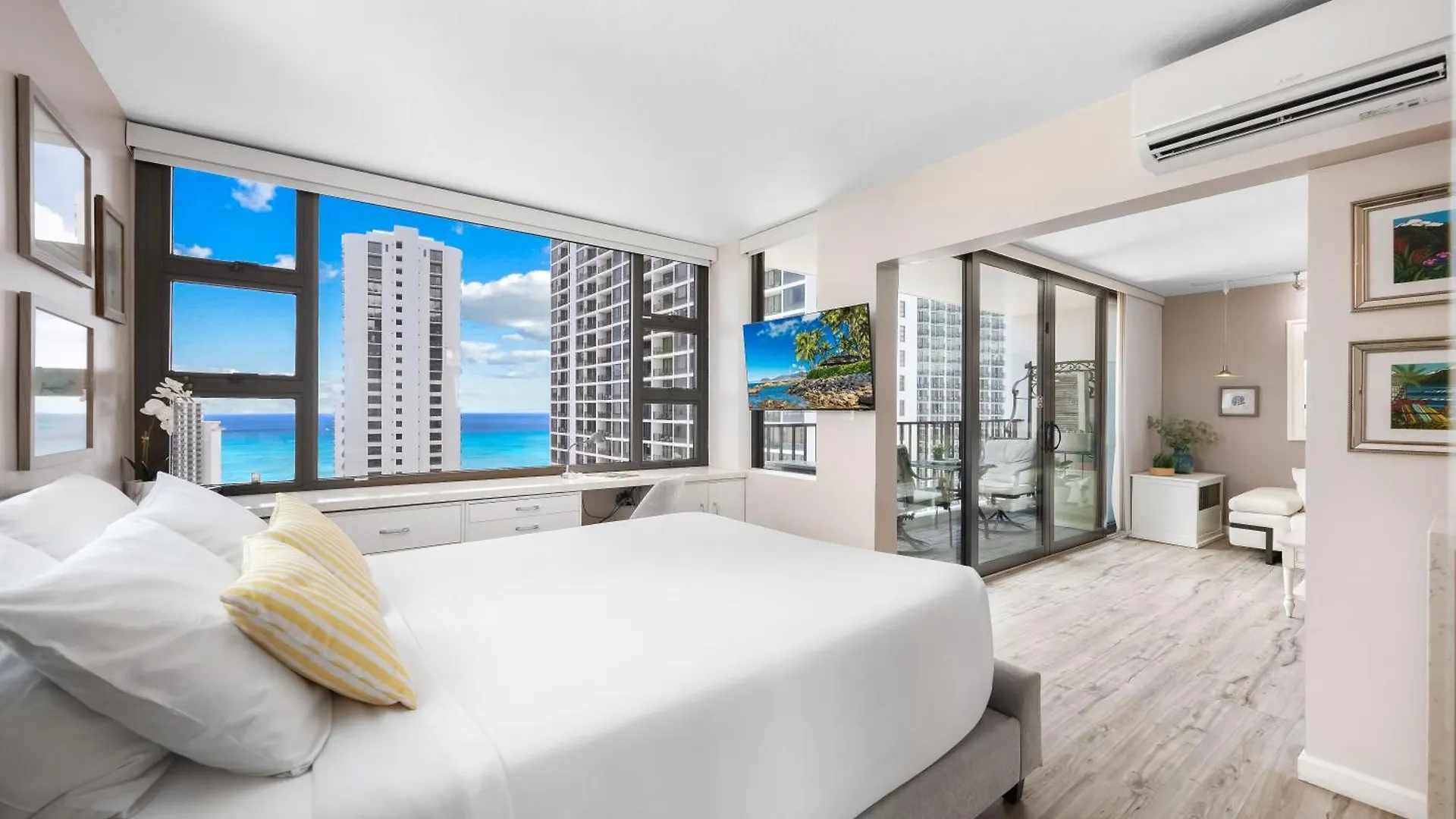 Apartament Rare Deluxe Ocean View Gem With Free Parking Honolulu Stany Zjednoczone Ameryki
